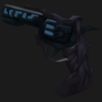 Blue Elderwood Revolver