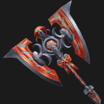 Bronze Swirly Axe