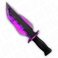 Pink Flaming Knife