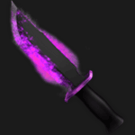 Pink Flaming Knife